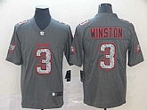 Nike Buccaneers 3 Jameis Winston Gray Camo Vapor Untouchable Limited Jersey,baseball caps,new era cap wholesale,wholesale hats